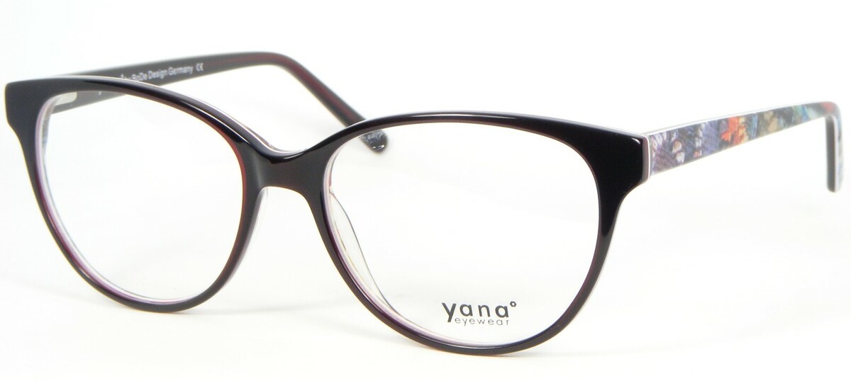 Yana Von Bode Design 2282 70 Weinrot/Bunt Brille 52-16-135mm - $96.02