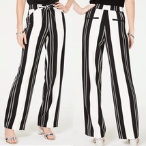 INC International Concepts Pants Nolita Stripe Wide Leg 14 New - $39.00