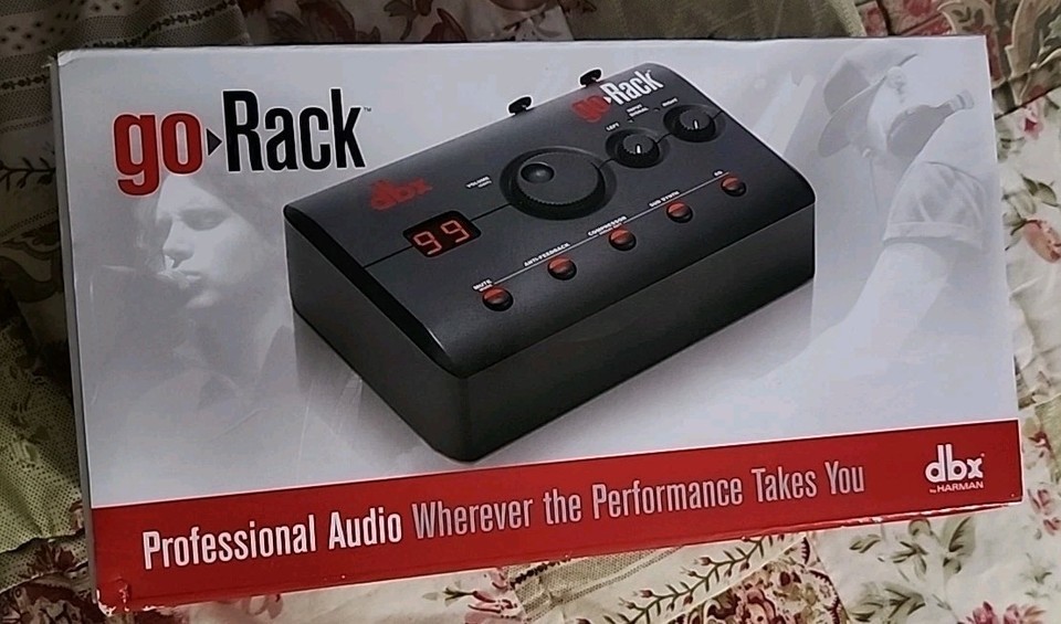 DBX Go-Rack Portable Performance Processor - Feedback, Compressor, Open Box - $207.90