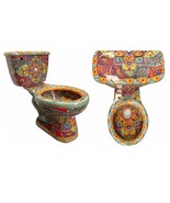 Mexican Talavera Ceramic Toilet Hand Painted - Jessica - - €1.032,90 EUR