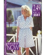 BUTTERICK PATTERN 5551 SIZES XS-SM, MD, LG, XL MISSES&#39; SHIRT AND SHORTS - £2.36 GBP