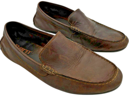 Born Men&#39;s Allan Driving Loafer Brown Full Grain Leather Shoe H38283 siz... - $357.61 MXN
