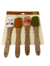 Harvest Home 3A S/4 Mini Spatula Set 4pc Multicolor - £7.09 GBP