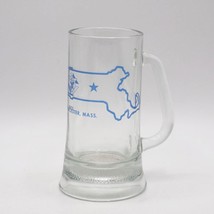 Worcester Massachusetts Mancave Bar Vintage Glass Mug - $41.68