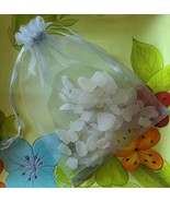 40+ Pieces ~ Genuine Lake Erie Beach Glass ~ Surf Tumbled ~ White in Col... - $30.69 CAD