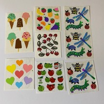 Vintage Sandylion Mrs. Grossman’s + Stickers Bugs Apples Cherries Ice Cream - £11.79 GBP