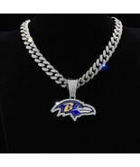 Baltimore Ravens Cuban Chain With Pendant  - $24.74