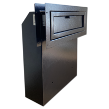 Through the Door Locking Mail Drop Box, 1.5mm Steel Theft Proof Payment ... - £76.73 GBP