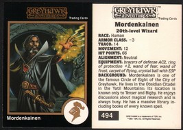 1991 TSR AD&amp;D Gold Border RPG Fantasy Card #494 Mordenkainen Clyde Caldwell Art - £5.32 GBP