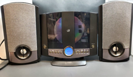 GPX HM3817DT Vertical CD Player AM/FM Radion Home Music System Black - £31.28 GBP
