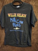 Vintage Willie Nelson Milk Cow Blues T-Shirt - £61.33 GBP