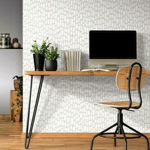 Roommates Rmk11493Wp Sumi-E Taupe Peel And Stick Wallpaper - £33.17 GBP