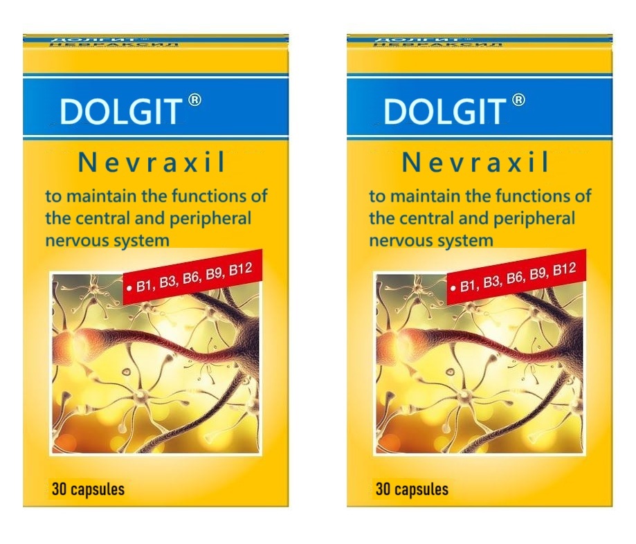 2 PACK Nevraxil for peripheral nervous system x30 capsules - $43.00