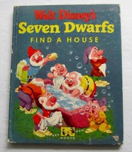Walt Disney&#39;s SEVEN DWARFS Find A House ~ Vintage Childrens See Saw Books - £6.23 GBP