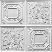 Dundee Deco PJ2213 Off White Shapes, Flowers 3D Wall Panel, Peel and Stick Wall  - $12.73+