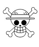 One Piece Luffy Pirate Skull Flag Anime Vinyl Decal Car Truck Sticker La... - €3,06 EUR+