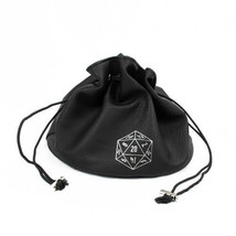 LPG Multipocket Leather Dice Bag - Black - £41.63 GBP