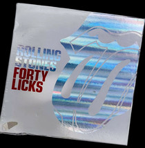 Rolling Stones Forty Licks Collector BoxSet Poster Book No CDs As-Is Mick Jagger - £13.23 GBP