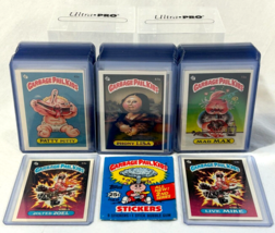 1985 Topps Garbage Pail Kids 2nd Series 2 OS2 Mint 84 Card Set In New Toploaders - £392.21 GBP