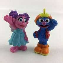 Sesame Street Muppets Abby Jet Pack Grover Collectible Figures Topper Ha... - $20.74