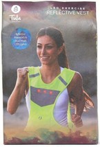 Tula Athletica Dual Mode LED Lights Reflective One Size Fits Most Exercise Vest - £16.51 GBP