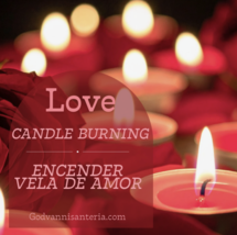 Love Candle Burning/Encender Vela De Amor - $35.00