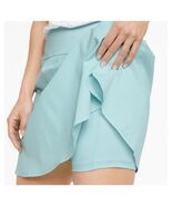 PUMA PWRSHAPE Solid Light Turquoise Golf Stretch Summer Skirt Skort, Size M - $28.67