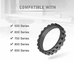 Tires for IROBOT ROOMBA Wheels Series 500 600 700 800 900 E5 E6 I7 Vacuu... - €8,51 EUR