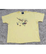 Polo Sport Ralph Lauren Swimmer Mermaid T Shirt Bubbles Polo Large Yello... - $102.90 CAD