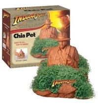 Chia Pet Handmade Decorative Planter Featuring Indiana Jones! New In Box - £30.37 GBP