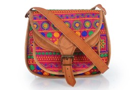 Genuine Leather Crossbody Handbag for Women Sling Bag Brown Satchel Purse - £77.77 GBP