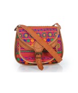 Genuine Leather Crossbody Handbag for Women Sling Bag Brown Satchel Purse - £77.68 GBP