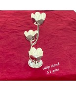 BIS HALLMARKED 925 Silver Tulip Stand - Pure silver gift items - Return ... - $1,987.49 MXN+