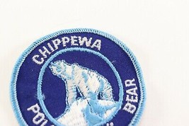 Vintage 1976 Polar Bear Chippewa Twill Blue Boy Scouts America BSA Camp ... - $11.69