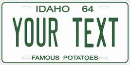 Idaho 1964 License Plate Personalized Custom Auto Bike Motorcycle Moped Key Tag - £8.59 GBP+