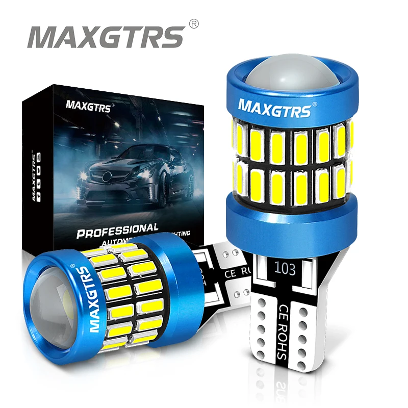 2Pcs 1400LM Super Bright T15 W16W LED No Error 4014 SMD 921 912 LED Lamp for Car - £120.83 GBP