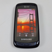 Samsung Impression SGH-A877 Black/Blue Phone (AT&amp;T) - £23.42 GBP