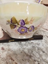 Unique and Elegant Pearl Luster 63pc Violet Porcelain Dinnerware Set for... - $49.50