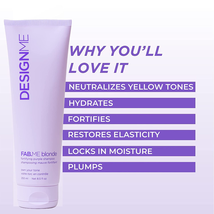 DESIGN.ME FAB.ME Blonde Fortifying Purple Shampoo, 8.5 Oz. image 3