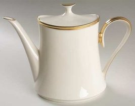 Lenox Eternal Tea/Coffee Pot &amp; Lid, Fine China Dinnerware - £263.60 GBP