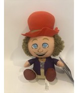 WILLY WONKA &amp; THE CHOCOLATE FACTORY 8 inch PLUSH FIGURE - TOY FACTORY New - $17.95