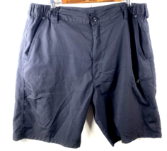 Wrangler Shorts Size 36 Mens Washed Black Performance Series Hiking Zip ... - £29.55 GBP