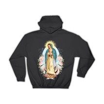Our Lady of Guadalupe : Gift Hoodie Catholic Religious Virgin Saint Mary - £28.30 GBP