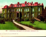 Vtg 1910s Postcard - South Hall, University of California Berkeley, CA - $14.22