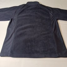 Highland Outfitters Men's Blue Full Zip Pockets Fleece Jacket Size Medium image 10