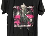 For Fans Nagito Maeda T Shirt Men Size S Black Pink White Graphic Short ... - $11.72