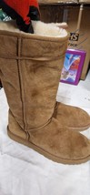 Ugg Australia Suede Boots Brown Size 7.5 Express Shipping - £50.35 GBP