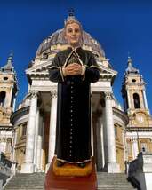 Saint John Bosco  (Don Bosco) 8 " Statue, New from Colombia #L003 - $1,082.30 MXN