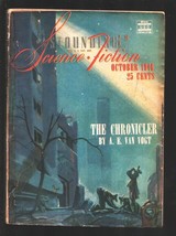 Astounding Science Fiction 10/1946-A.E. Van Vogt &amp; others-Pulp fiction-G - £45.65 GBP