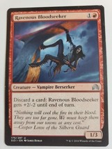 MTG Magic The Gathering Card Ravenous BloodseekerCreature Vampire Berserker - $74.25 MXN